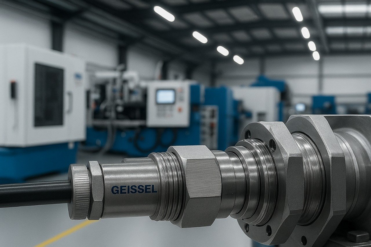 Geissel cable gland at the Pune manufacturing facility